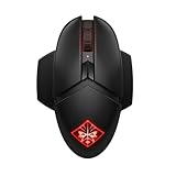 OMEN Photon Gaming Maus (kabellos, Qi Charging, bis zu 16.000 dpi, 11 programmierbare Tasten, RGB-Beleuchtung) schwarz