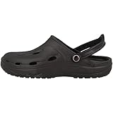 chung shi Unisex Dux Clogs, Schwarz, 41/42 EU (L)
