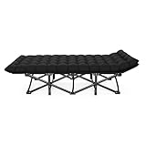 Klappbarer Outdoor-Terrassenliege, voll gepolsterte Liege, verstellbarer Liegestuhl für Pool und Hinterhof