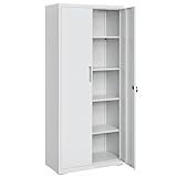 SONGMICS Aktenschrank, Mehrzweckschrank,...