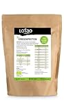 Bio Erbsenprotein 1kg - Veganes Proteinpulver ohne Süßstoff mit 77% Eiweiß | Pflanzliches Eiweißpulver für Shakes, Smoothies, Porridge & Backen | Geschmacksneutral, laktosefrei, glutenfrei & sojafrei