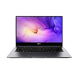 HUAWEI MateBook D14 | 11th Gen Intel Core i5-1155G7 Processor| 14 Inches FullView Screen Notebook | 16GB RAM, 512GB SSD| Windows 11| Gray