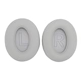 Grcfumo Ersatz-Kopfhörer-Ohrpolster, Ersatz-Ohrpolster, Leder-Headset-Ohrpolster, geeignet für Q20- und Q20-BT-Kopfhörer (Grad)