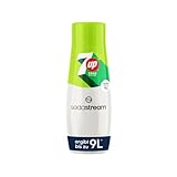 SodaStream Sirup 7UP Zero Zucker - 1x Flasche ergibt 9 Liter Fertiggetränk, Sekundenschnell zubereitet und immer frisch, 440 ml