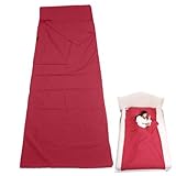 Seidenschlafsack Liner | Leichtes Reiseblatt für Hotels | Weiches Material extra breites, leichtes atmungsaktives Fahrblatt für Hotels, Camping, Picknick