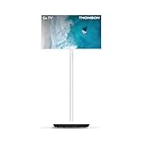 Thomson 32 Zoll (80 cm) Go TV HD (1366x768), Tragbarer Android Fernseher, Sprachsteuerung, Bluetooth 5.1, HDMI, Wi-Fi, Bis zu 4 Stunden Akkulaufzeit - 32HG4M45