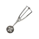 Fackelmann, cuillère à, portionneuse pour glace et 45979, Eisportionierer für Eis und Sorbet, Edelstahl, Silber, 22,5 x 5 cm, grau