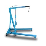 BITUXX Werkstattkran Hydraulischer Motorheber Motorkran Lastkran Hebekran Klappbar Motorhalter bis 2000 Kg