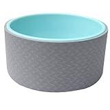 ANDRESLAD Yoga Wheel Pilates Ring für Rückbeugen Rutschfester Yoga Kreis Trainingsgerät Langlebiges Fitness rollenrad Formung Zubehör