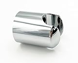 ADOB Wandhalterung Handbrausehalter Brausehalter starr verchromt für Dusche und Badewanne, 40420