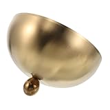 OFFSCH Edelstahl Grill Dampfdeckel 20cm Rund Runde Schmelzkuppel mit Spritzschutz für Grill Camping und Bbq