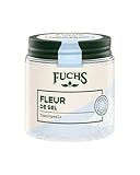 Fuchs Gewürze - Fleur de Sel | Edles Toppingsalz für Spargel, Meeresfrüchte und Fisch | Meersalz in Premium-Qualität | 100 g im wiederverschließbaren Gewürzglas