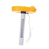 Supvox Kreatives Cartoon Pool Thermometer Wasserdichtes Schwimmendes Thermometer Für Den Pool Mit Lustigem Design Ideal Für Und Poolzubehör Einfach Abzulesen Und Sicher
