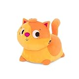 B. toys Krabbelspielzeug Baby, Krabbelhilfe Kuscheltier Katze mit Geräuschen, Krabbel mit mir – Miauendes Plüschtier Spielzeug für Kinder ab 6 Monaten