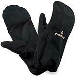 therm-ic Weather Shield Covers Überhandschuhe, Black, L