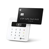 SumUp Air mobiles Kartenterminal zum bargeldlosen Bezahlen mit EC Karte, Kreditkarte Apple & Google Pay und mehr - NFC RFID Geldkartenleser - Praktischer Credit Card Reader - Kontaktlose Kartenzahlung