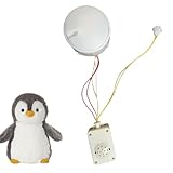 Atmungsaktive Puppenbewegung - beruhigendes Stofftier, gemütlicher Schlafplatz | Lullaby Sound Plush, Motion Sensor Plush Companion, Peacful Light Glow Toy for Baby Nighttime