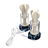 Elektro Schock Nippel Sucker Elektrostimulation Nippelsauger Brustwarzensauger Sex Toy Brust Massagegerät Stimulator Klitoris Sauger SM Sexspielzeug für Frauen Paare