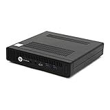 HP EliteDesk 800 G2 Desktop Mini USDT Intel Quad Core i5 256GB SSD Festplatte 8GB Speicher Win 10 Pro MAR Ultra Slim Desktop Computer Mini PC (Generalüberholt)