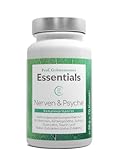 Prof. Grönemeyer Essentials Nerven & Psyche Komplex – Vitamin B6, B12 & Folat, mit Ashwagandha, Safran & Grüner Tee, Innere Ruhe, Mentale Stärke & Konzentration, Vegan, 70 Kapseln