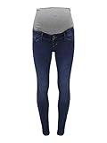 ONLY MATERNITY Damen Olmroyal Life Sk Mbd Jeans Dnm Noos, Medium Blue Denim, L / 32L