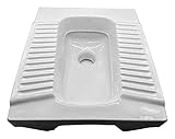 Aqua Blue Hocktoilette Hock-WC Steh-WC Stehklo Toilette Alaturka Tuvalet Tasi