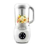 Babynahrung Dampfgarer & Mixer mit 4 Funktionen – Dampfen, Mischen, Auftauen & Aufwärmen und Sterilisieren Platzsparend & Zeitsparend, Nährstoffe bewahren, einfache Mahlzeitvorbereitung