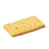 Opatiny Lötkolbenständer Halter mit Reinigungsschwamm Schweißstation Kompakte und stabile Basis aus Bakelit Lötkolbenspitze Wartung