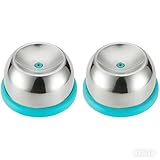 Lucaqina 2 Stück Eierpiekser Eierstecher 304 Edelstahl Eier Piekser Eierschürhaken Für Hartgekochte Eier, Edelstahl-Nadel-Eierstanzer, Lochtrenner, Bäckerei-Küchenwerkzeuge Für Rohe Eiers Eierschneide