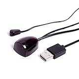 GSDGV Cable Matters Infrarot Fernbedienungs Verlängerungskabel, USB Infrarot Fernbedienung-Verlängerung IR-Extender, Infrarotempfänger IR Infrared Remote Control Receiver Extender