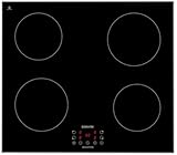 Geratek 60cm Induktionsfeld | rahmenlos | automatische Topferkennung | 4 Kochzonen | Herdplatte | Touch Control