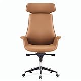 Bürostuhl mit hoher Rückenlehne Ergonomischer Tisch und Stuhl mit Massage-Lendenwirbelstütze Bürostuhl mit Verstellbarer Armlehne aus PU-Leder