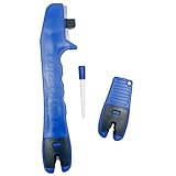 BLITZSCHÄRFER Set 3 teilig Messerschärfer Messerschleifer Scherenschleifer Blitzschärfer Miniblitz Keramikschärfer manuell tragbar