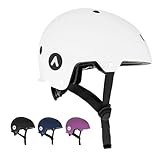 ATTABO Genes: Sicherer & Leichter Skater-Kopfschutz – Fahrrad & MTB Schutz L für Herren & Damen mit ABS & EPS