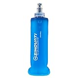 SINOVATI TPU faltbare Trinkflaschen, Soft Flask, Wasserflasche BPA-Frei Sportflasche für Trinkrucksack, Fahrrad, Wandern, Joggen, Trekking, Camping und Klettern (Blau, 250ml)