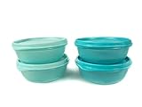 Tupperware Schüssel Box 300 ml türkis glänzend (2) + 300 ml (2) 6621