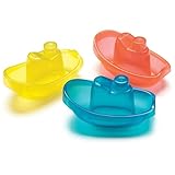 Playgro Badeboote 3er Set – Buntes Wasserspielzeug für...