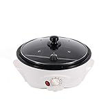 Elektrischer Kaffeeröster 1200W Kaffeeröstmaschine Kaffeeröster Kaffeebohnenmaschine Nussröstmaschine Kaffeebohnenröster, Kaffeemaschine für Cafe Shop, zu Hause, Cafe und Club