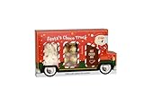 Becky´s Santa´s Express - Süßer Weihnachts-Truck mit Trinkschokolade, Marshmallows & goldenen Schoko-Pralinen 125g - Weihnachtsmann-Edition - Für einen gemütlichen Winterabend in der Weihnachtszeit