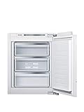 Siemens GI11VADE0 iQ500 Einbau-Gefrierschrank / E / 167 kWh/Jahr / 72 l / lowFrost / freshSense / softClosing Tür / Flachscharnier