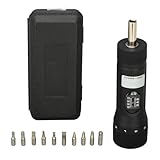 Drehmomentschraubendreher 1/4 Zoll, 10-70 in - lb, Aluminium & Nylon, verstellbar - Mit akustischem Signal, magnetischer, für präzises Schrauben