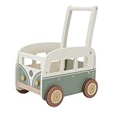 Little Dutch 7105 FSC Holz Laufwagen Vintage Camper Bus