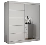 Schiebetürenschrank, eleganter Kleiderschrank Schrank...