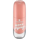 essence gel nail colour, Nagellack, Nr. 38, Pink, langanhaltend, Expressergebnis, schnelltrocknend, glänzend, farbintensiv, acetonfrei, vegan, ohne Mikroplastikpartikel, ohne Parfüm, 1er Pack (8ml)