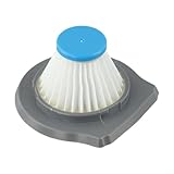 Effizienter waschbarer Ersatzfilter für Black & Decker für Dustbuster-Modelle, kompatibel mit HLVC315B10 (1 Stück)