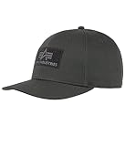 Alpha Industries Herren VLC Cap Unisex Basecap Baseballkappe, Vintage Grey, Einheitsgröße EU