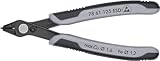 KNIPEX Electronic Super Knips ESD mit Mehrkomponenten-Hüllen brüniert 125 mm 78 61 125 ESD