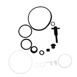 Anneome Reparaturset für Vertikale Hydraulische Wagenheber bis Tonnen Ersatzteile aus Stahl und Kunststoff Komplettset für Anhängerwagenheber Reparatur Praktisches Werkzeug für Auto