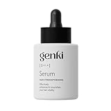 Genki Haircare Strengthening Serum 50 ml mit 5-ALA und Koffein Steigert nachweislich die Haardichte Fördert Haarwachstum Triple-Effect Hair-Aktivator Spürbar dichteres Haar in wenigen Wochen Haarserum