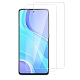 Agedate 2 Stück für Panzerglas für Samsung Galaxy A51 Schutzfolie, 3D Hochempfindliche Schutzglas Folie für Samsung A51 Displayschutz, 9H Härte Stoßfeste Fingerabdruck Galaxy A51 Panzer Schutz Glas